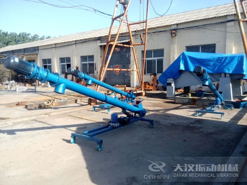 管式移(yí)動螺旋輸送機