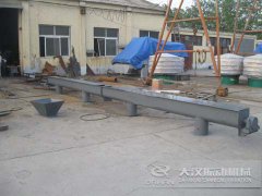 <b>重慶U型（xíng）LS250螺旋輸送（sòng）機通過鴻泰物流已發貨</b>